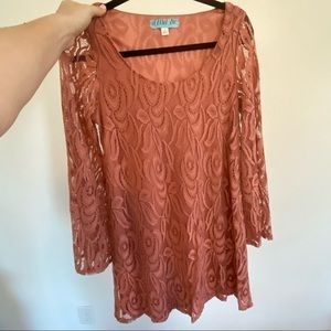 Long Sleeve Lace Dress